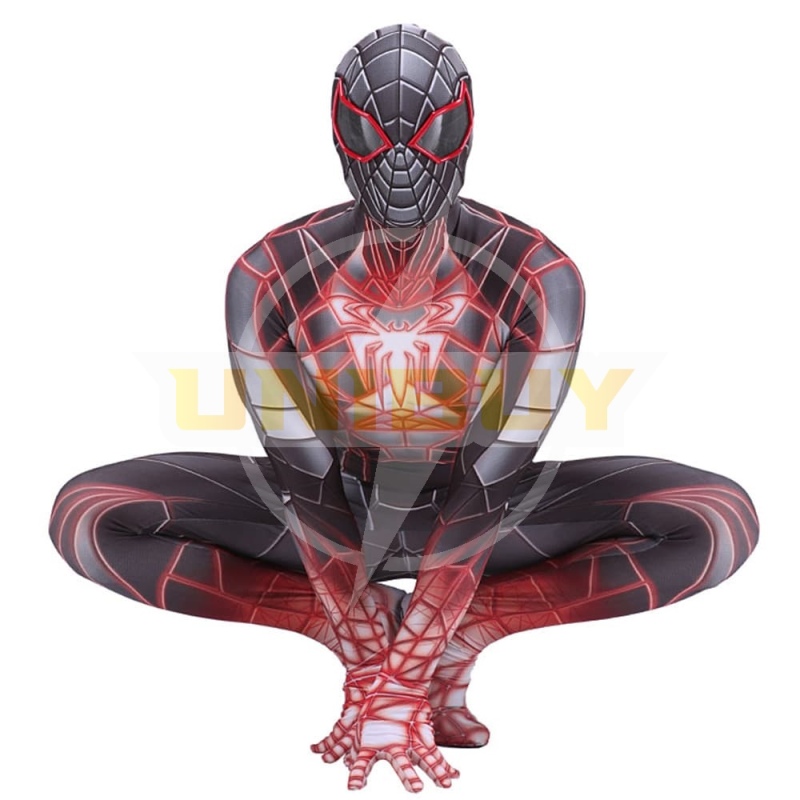 Spider-man PS5 Miles Morales Costume Cosplay Programmable Matter Suit For Kids Adult Unibuy