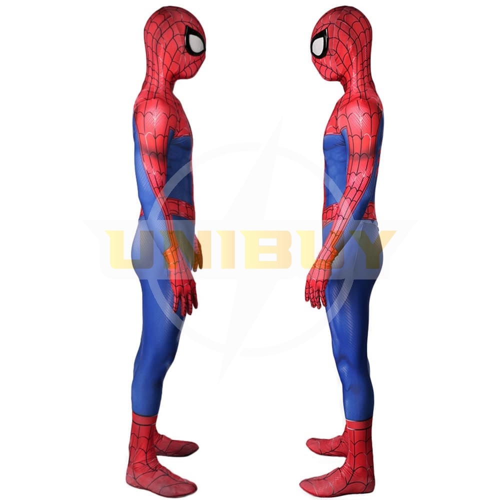 Spider-Man PS4 Into the Spider-Verse Suit Peter Parker Cosplay Costume For Kids Adult Unibuy