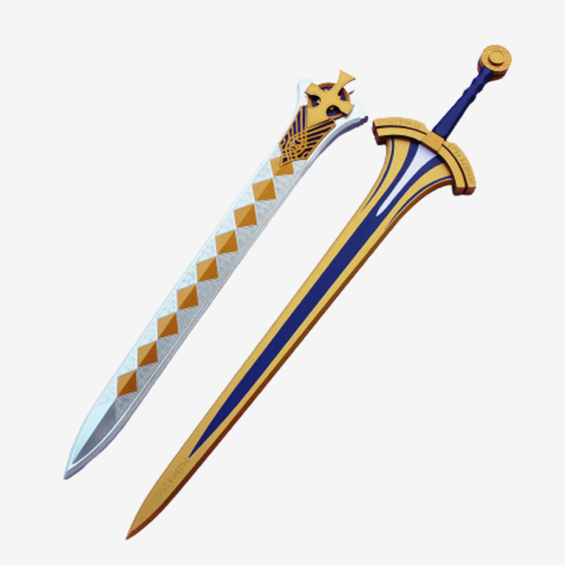 Fate Prototype Saber Excalibur Sword with Sheath Cosplay Prop Unibuy