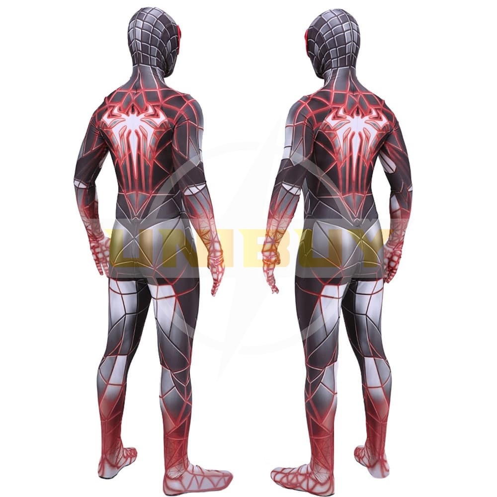 Spider-man PS5 Miles Morales Costume Cosplay Programmable Matter Suit For Kids Adult Unibuy