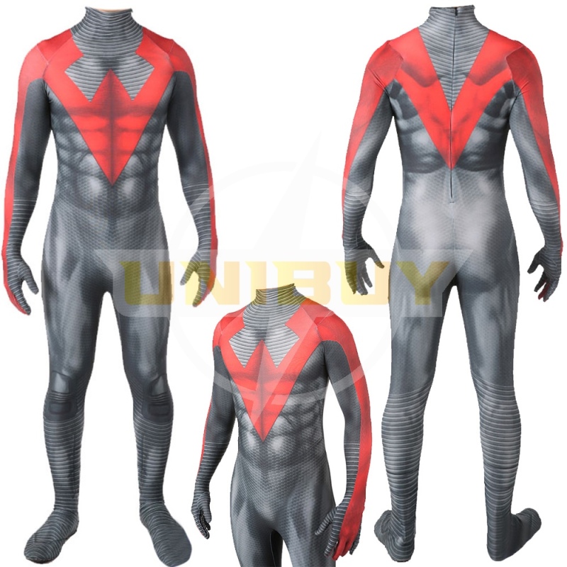 New 52 Nightwing Costume Cosplay Dick Grayson Jumpsuit Bodysuit For Kids Adult Unibuy