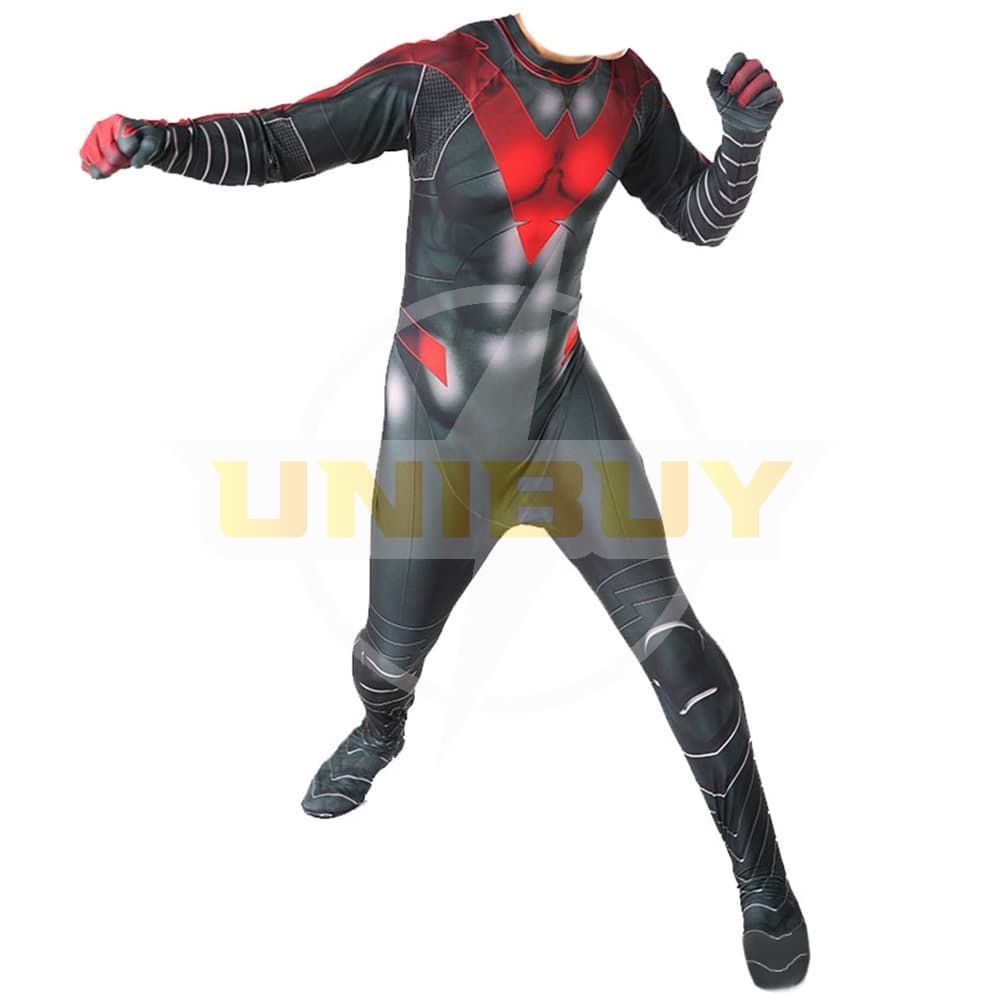 Dawn of Injustice Nightwing Costume Cosplay Jumpsuit For Kids Adults Unibuy