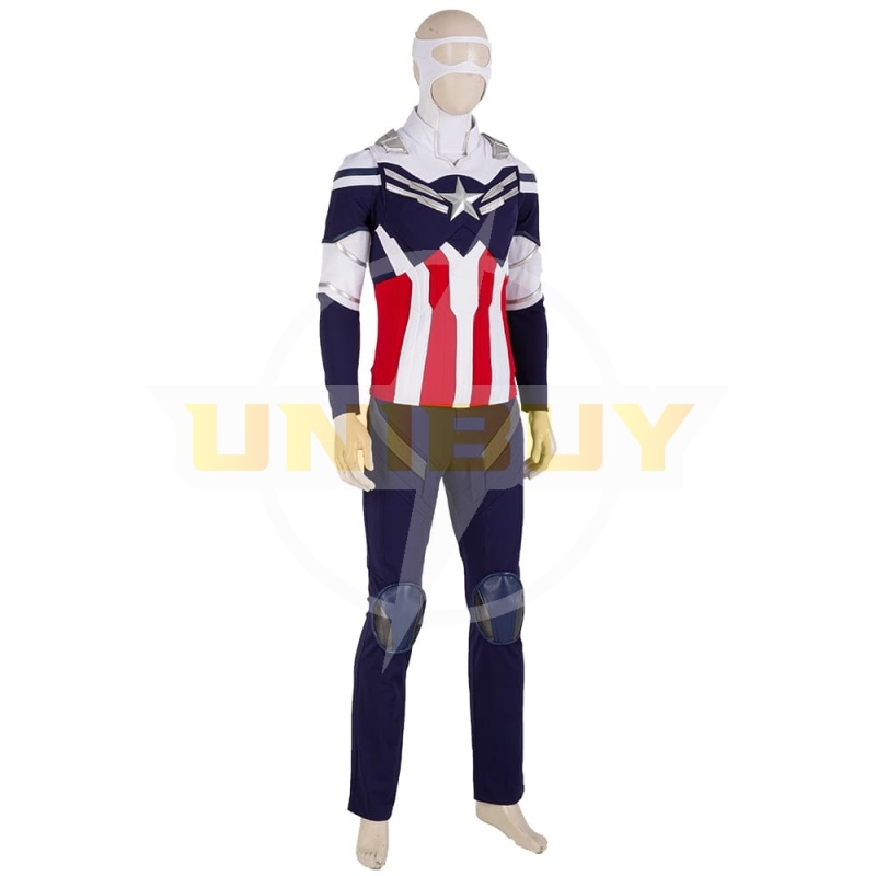 New Captain America Sam Wilson The Falcon Suit Cosplay Costume Ver 2 Unibuy