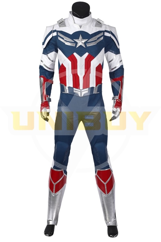 New Captain America Sam Wilson The Falcon Suit Cosplay Costume Ver 3 Unibuy