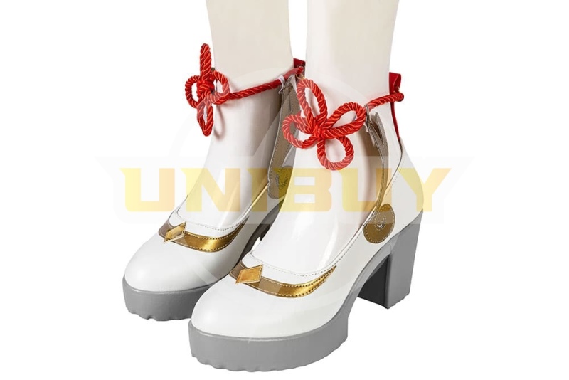 Genshin Impact Ganyu Shoes Cosplay Women Boots Ver 1 Unibuy