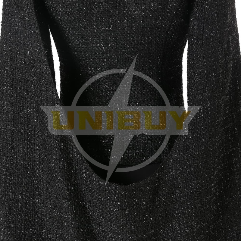 Cruella Costume Cosplay Black Dress Unibuy