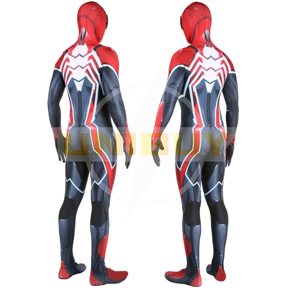 Spider-Man PS4 Velocity Suit Cosplay Costume Jumpsuit Bodysuit Unibuy