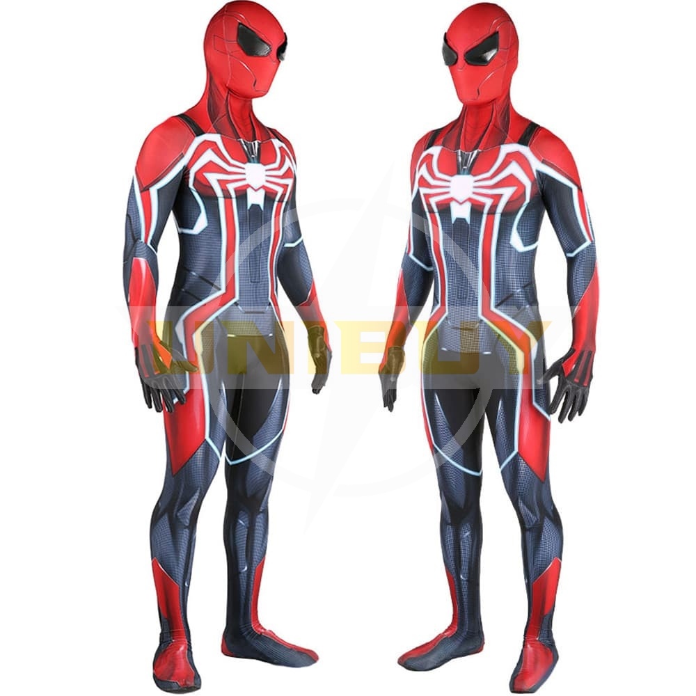 Spider-Man PS4 Velocity Suit Cosplay Costume Jumpsuit Bodysuit Unibuy