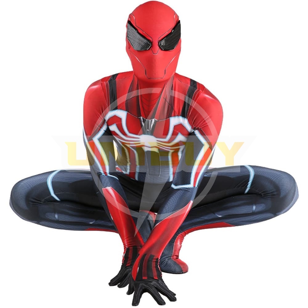 Spider-Man PS4 Velocity Suit Cosplay Costume Jumpsuit Bodysuit Unibuy