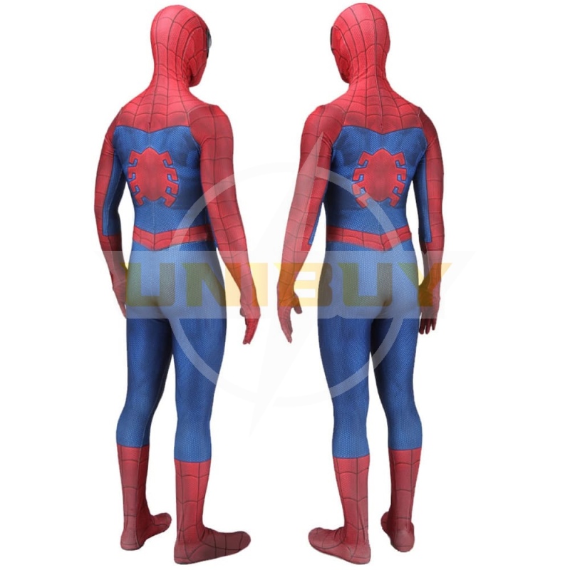 Spider Man PS4 Classic Suit Peter Parker Cosplay Costume For Kids Adult Unibuy