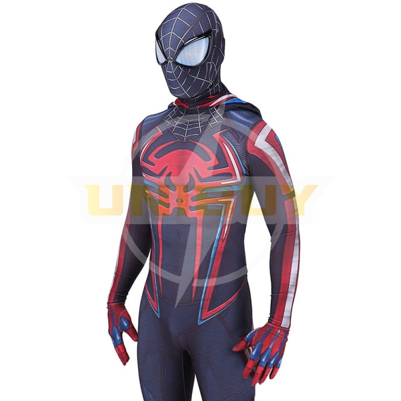 Spider-Man PS5 Costume Cosplay Miles Morales 2099 Suit For Kids Adults Unibuy
