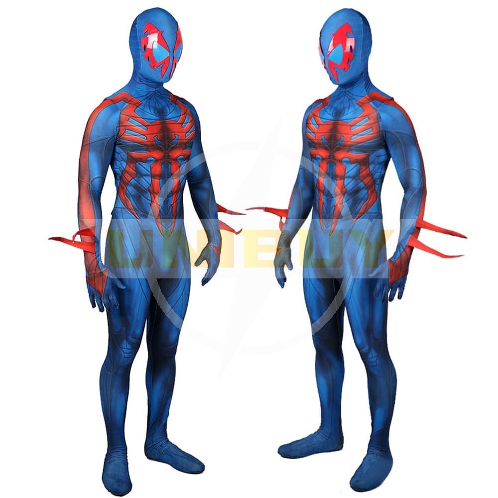 Spider-Man 2099 Suit Cosplay Costume for Kids Mens Unibuy