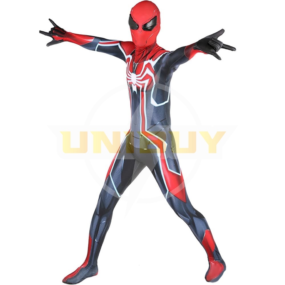 Spider-Man PS4 Velocity Suit Cosplay Costume Jumpsuit Bodysuit Unibuy