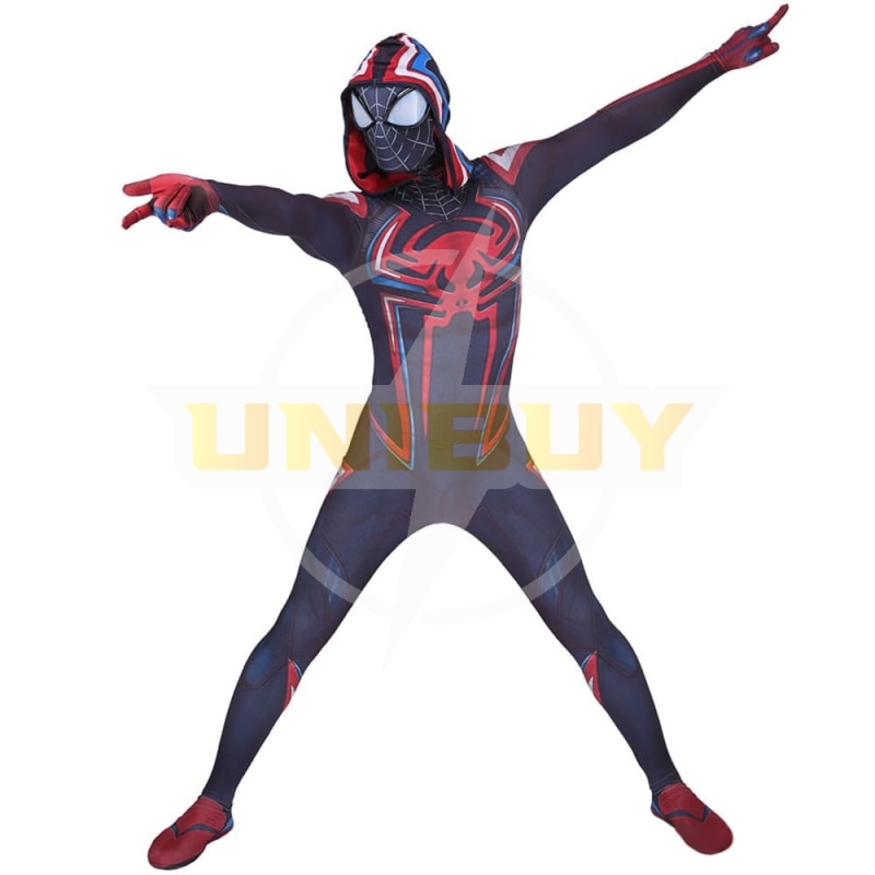 Spider-Man PS5 Costume Cosplay Miles Morales 2099 Suit For Kids Adults Unibuy