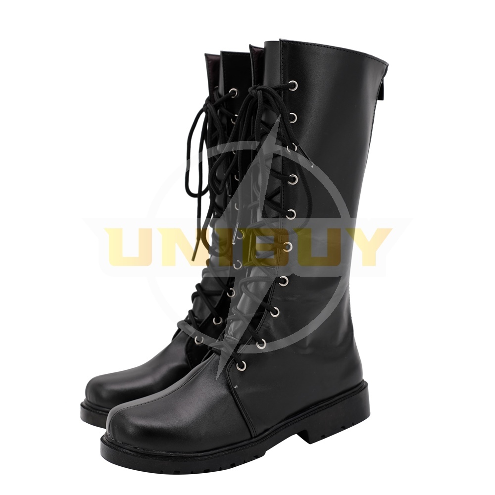 Harley Quinn Shoes Cosplay The Suicide Squad Black Boots Unibuy