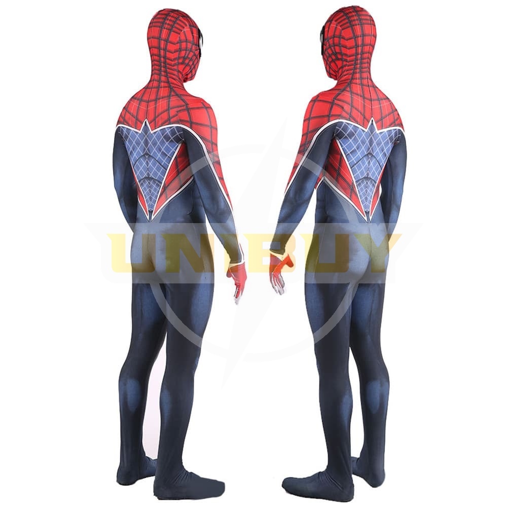 Spider Man PS4 Spider-Punk Suit Costume Cosplay For Adult Unibuy