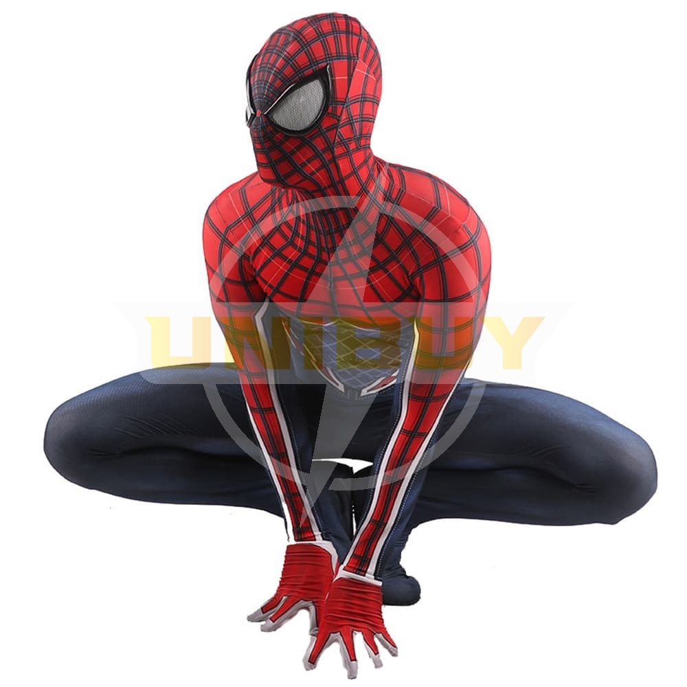 Spider Man PS4 Spider-Punk Suit Costume Cosplay For Adult Unibuy