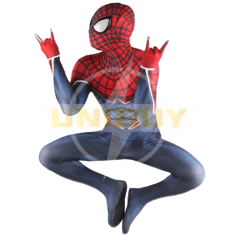 Spider Man Ps4 Spider Punk Suit Costume Cosplay For Adult Unibuy
