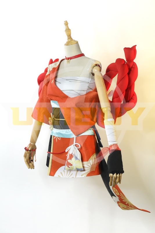 Genshin Impact Yoimiya Costume Cosplay Suit Unibuy