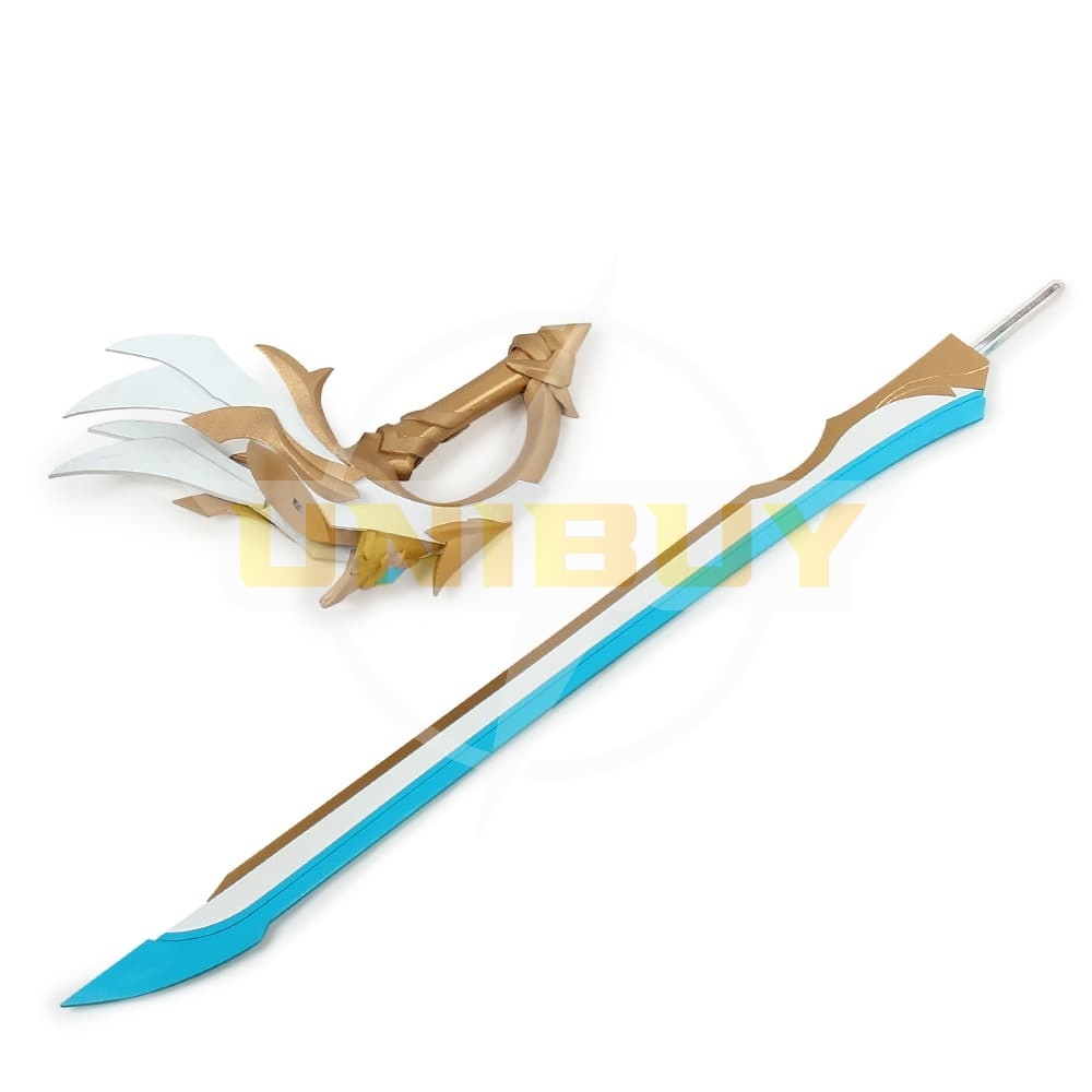 Genshin Impact Keqing Jean Prop Cosplay Aquila Favonia 2nd Ascension Phase Sword Unibuy