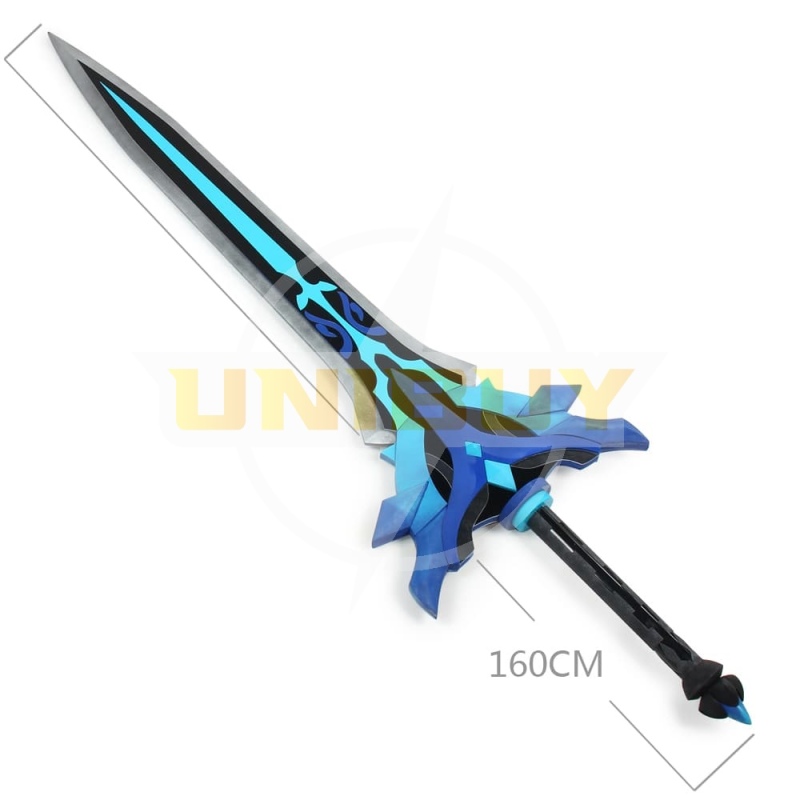 Genshin Impact Chongyun Razor Prop Cosplay Snow-Tombed Starsilver Sword Unibuy