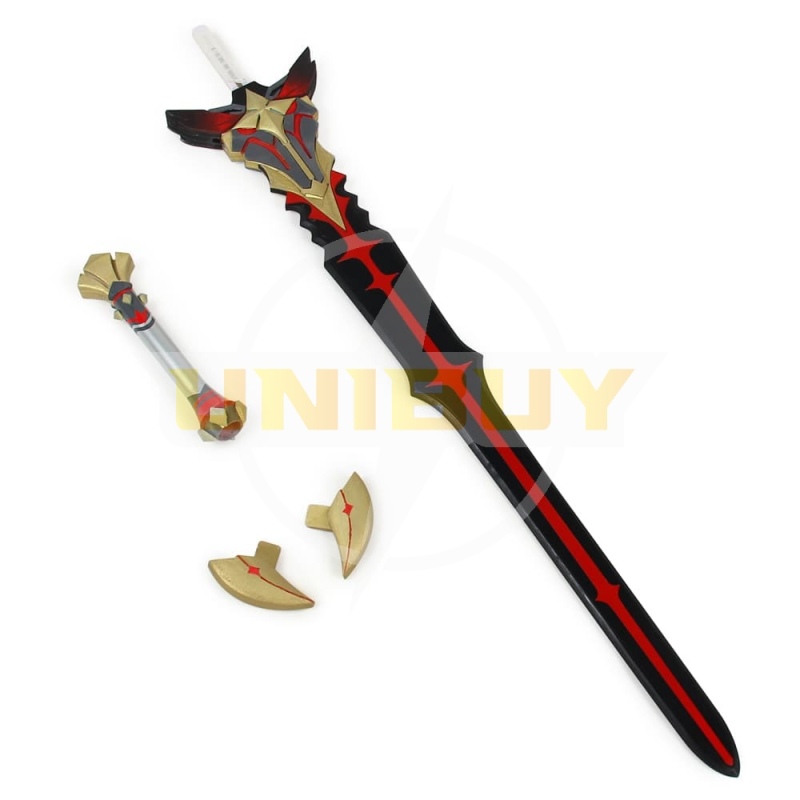 Genshin Impact Keqing Prop Cosplay The Black Sword Unibuy