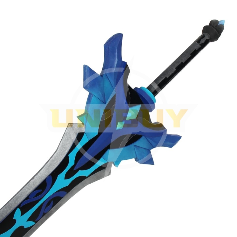 Genshin Impact Chongyun Razor Prop Cosplay Snow-Tombed Starsilver Sword Unibuy