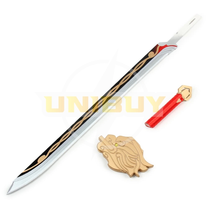Genshin Impact Xingqiu Keqing Prop Cosplay Lion's Roar Sword Unibuy