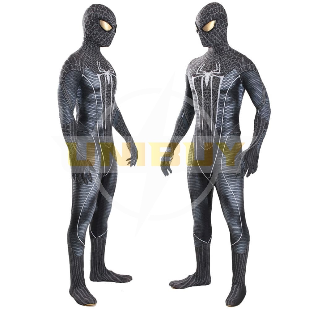 Game The Amazing Spider-Man Costume Cosplay New Black Suit Peter Parker For Kids Adult Unibuy