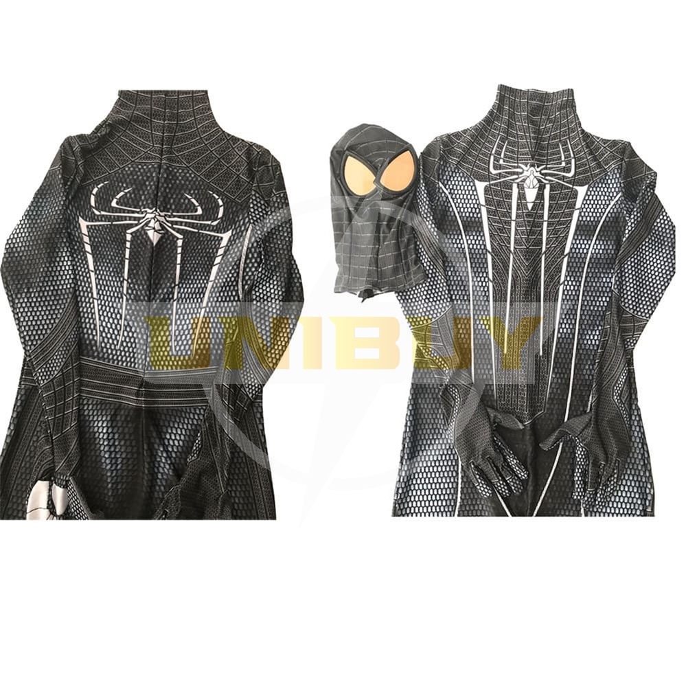 Game The Amazing Spider-Man Costume Cosplay New Black Suit Peter Parker For Kids Adult Unibuy