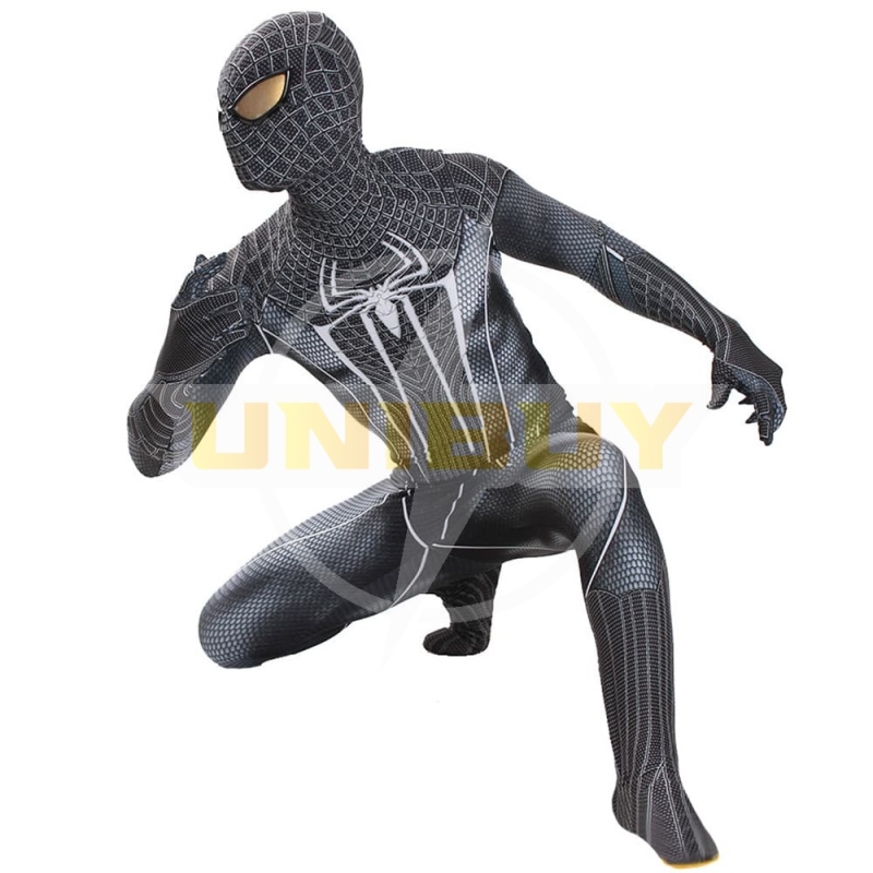 Game The Amazing Spider-Man Costume Cosplay New Black Suit Peter Parker For Kids Adult Unibuy