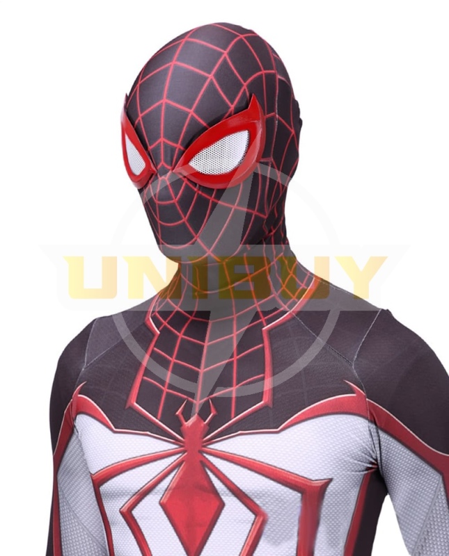 Spider-Man PS5 Miles Morales Cosplay Costume TRACK Suit For Kids Adult Unibuy