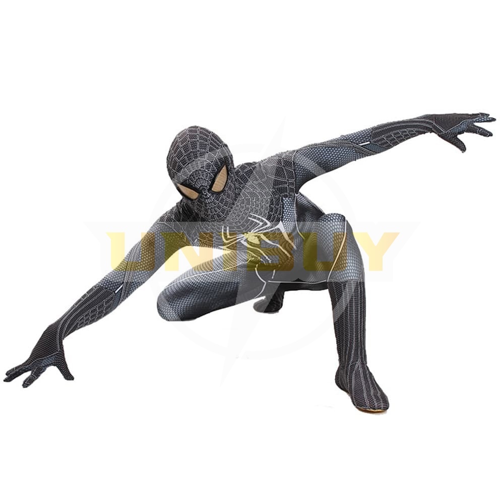 Game The Amazing Spider-Man Costume Cosplay New Black Suit Peter Parker For Kids Adult Unibuy
