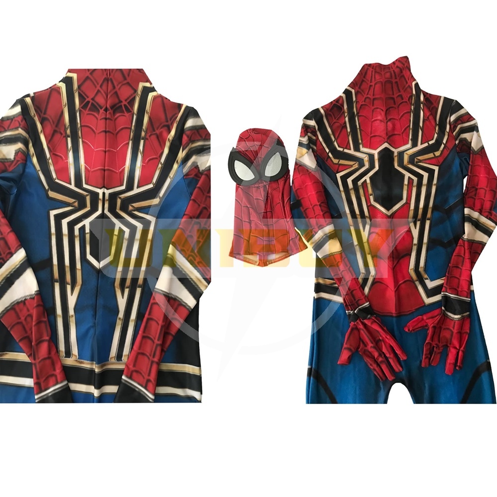 Spider-man PS4 Costume Cosplay MCU The Iron Spider Suit For Kids Adult Unibuy