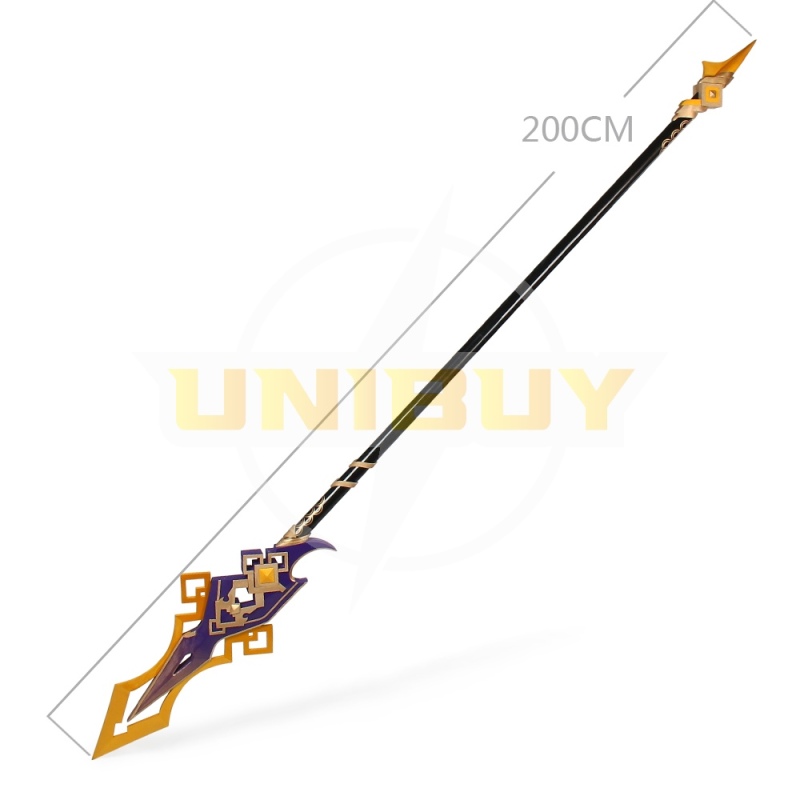Genshin Impact Zhong Li Vortex Vanquisher Spear Prop Cosplay Unibuy