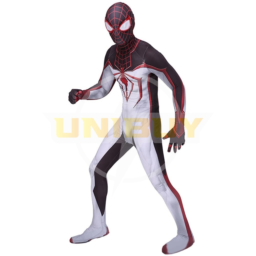 Spider-Man PS5 Miles Morales Cosplay Costume TRACK Suit For Kids Adult Unibuy