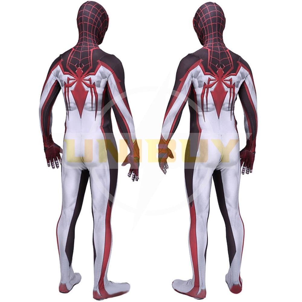 Spider-Man PS5 Miles Morales Cosplay Costume TRACK Suit For Kids Adult Unibuy