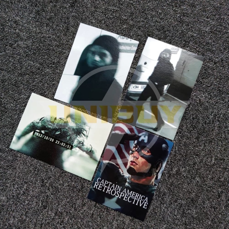 Winter Soldier Files S.H.I.E.L.D. Bucky Barnes Paper Props Movie Props Unibuy