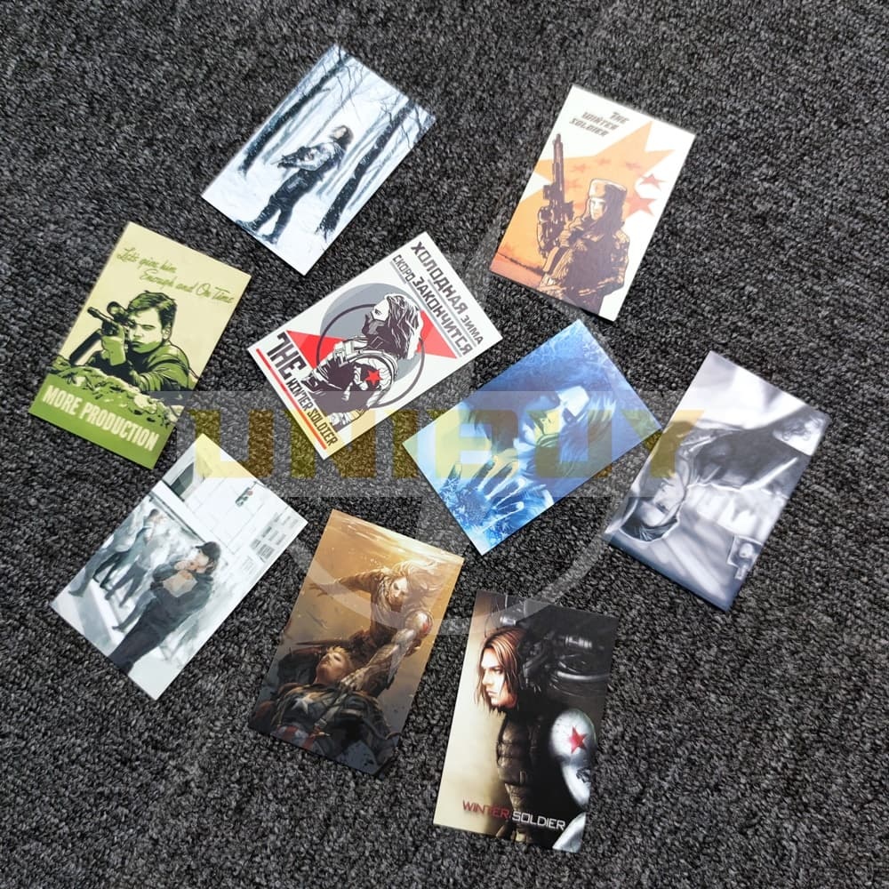 Winter Soldier Files S.H.I.E.L.D. Bucky Barnes Paper Props Movie Props Unibuy
