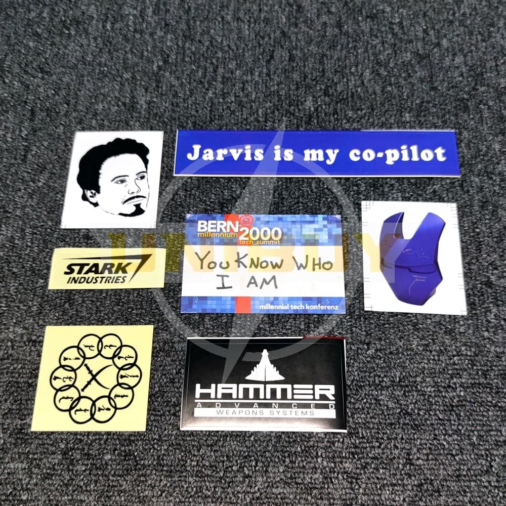 Iron Man Files S.H.I.E.L.D. Tony Stark Paper Props Movie Props Unibuy