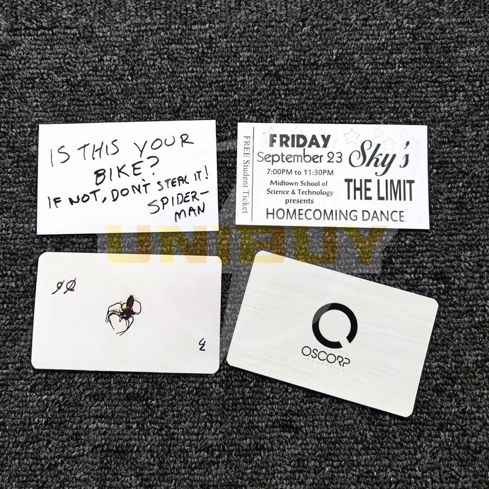 Spider-Man Files S.H.I.E.L.D. Peter Parker Paper Props Movie Unibuy