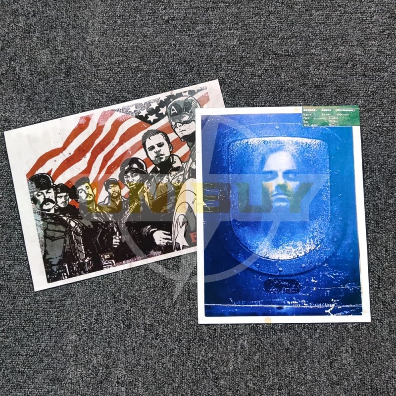 Winter Soldier Files S.H.I.E.L.D. Bucky Barnes Paper Props Movie Props Unibuy