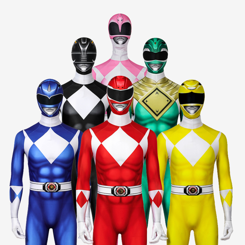 Power Rangers Jumpsuit Cosplay Costume Uniform Unibuy