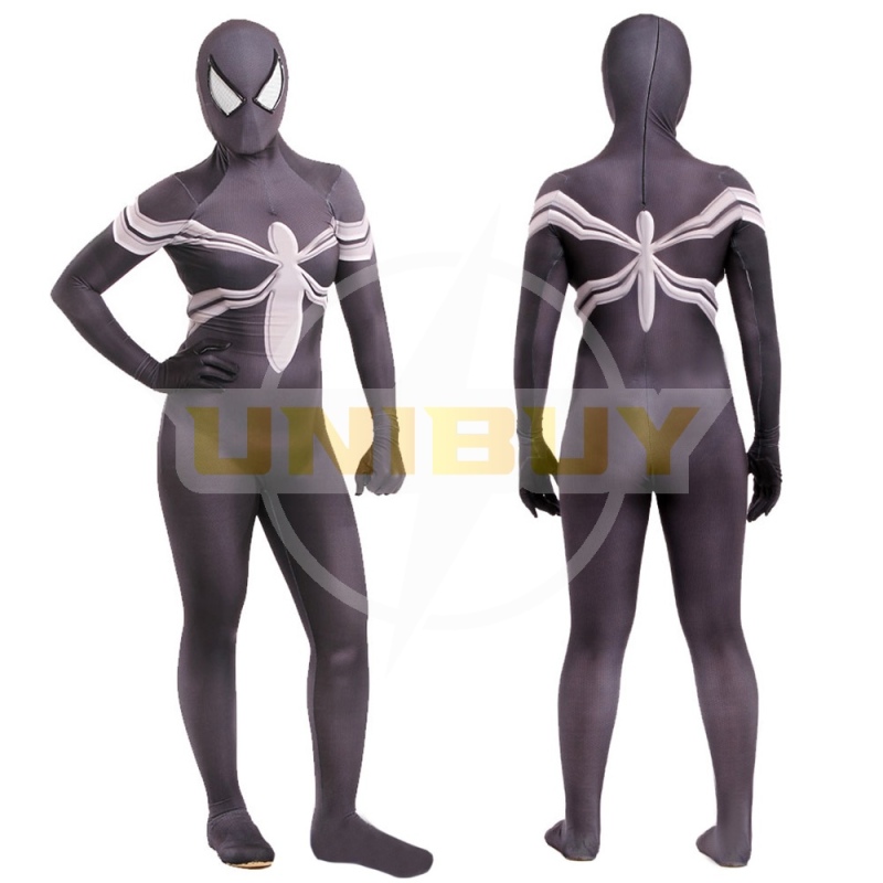 Venom Symbiote Spider-Man Costume Cosplay Womens Jumpsuit Bodysuit Unibuy