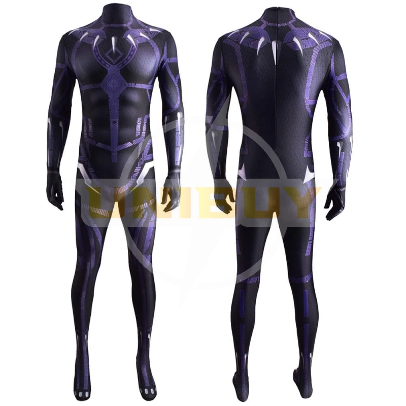 Black Panther 2 Costume Cosplay Suit T'Challa Kids Adult Unibuy