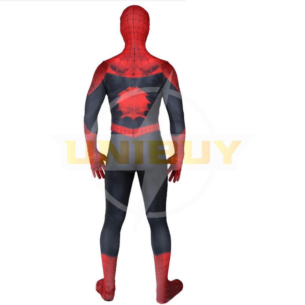 Comic Spider-Man Classics Costume Cosplay Black Jumpsuit For Kids Adult Unibuy