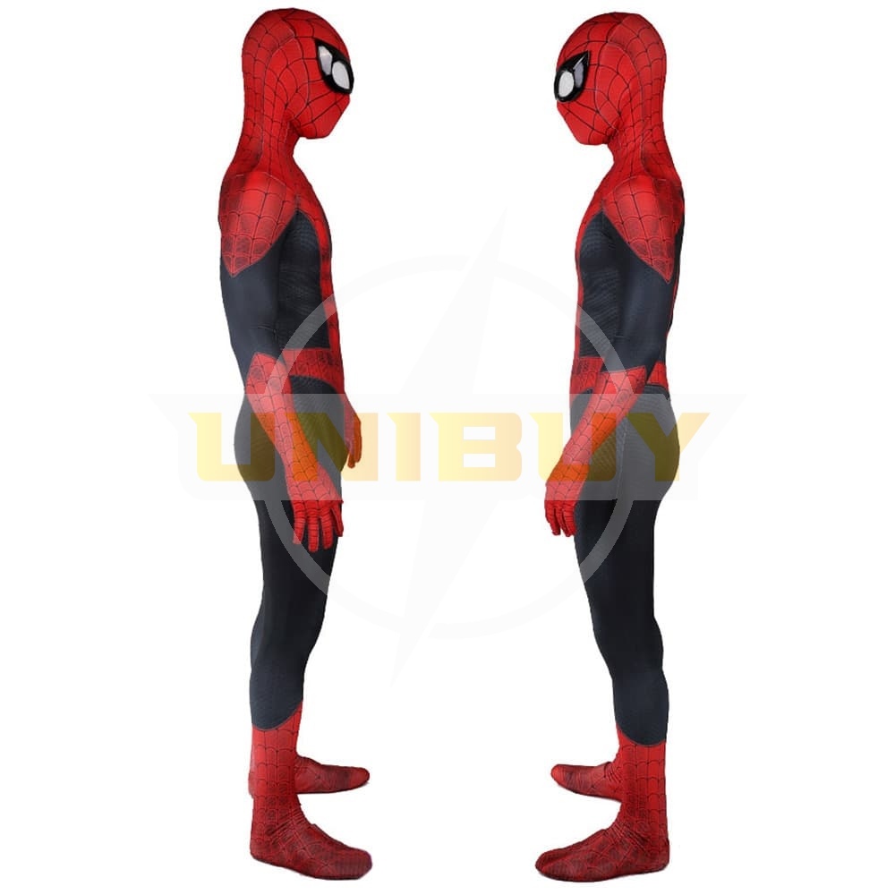 Comic Spider-Man Classics Costume Cosplay Black Jumpsuit For Kids Adult Unibuy