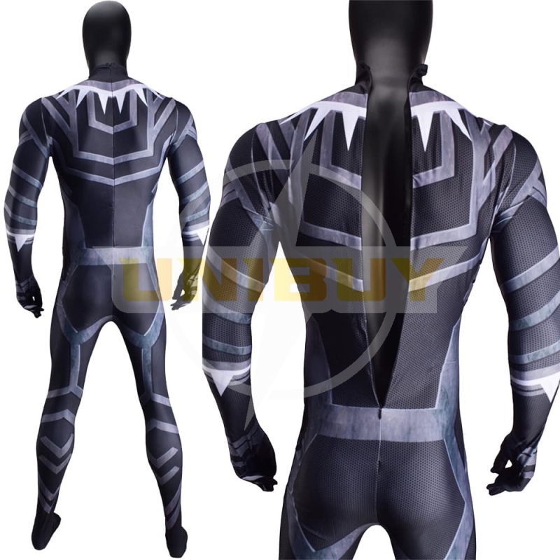 Black Panther Costume Cosplay Suit T'Challa Kids Adultt Unibuy