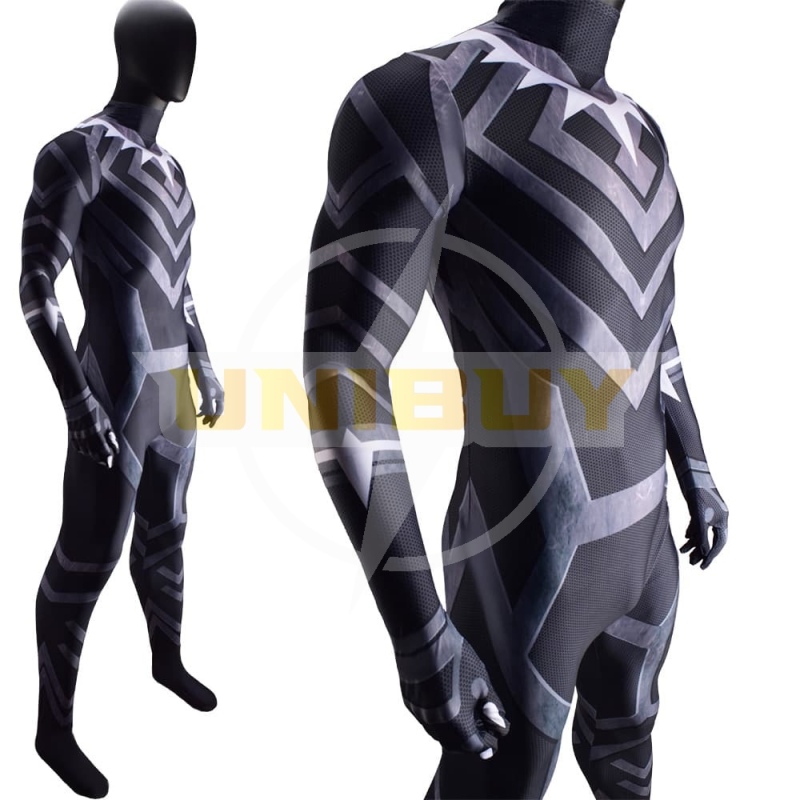 Black Panther Costume Cosplay Suit T'Challa Kids Adultt Unibuy