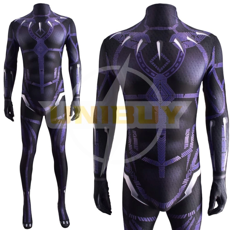 Black Panther 2 Costume Cosplay Suit T'Challa Kids Adult Unibuy